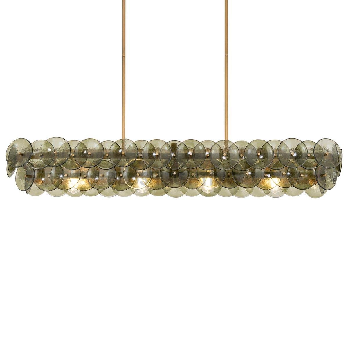 Loren Linear Chandelier - Zelno Lighting