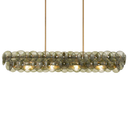 Loren Linear Chandelier - Zelno Lighting
