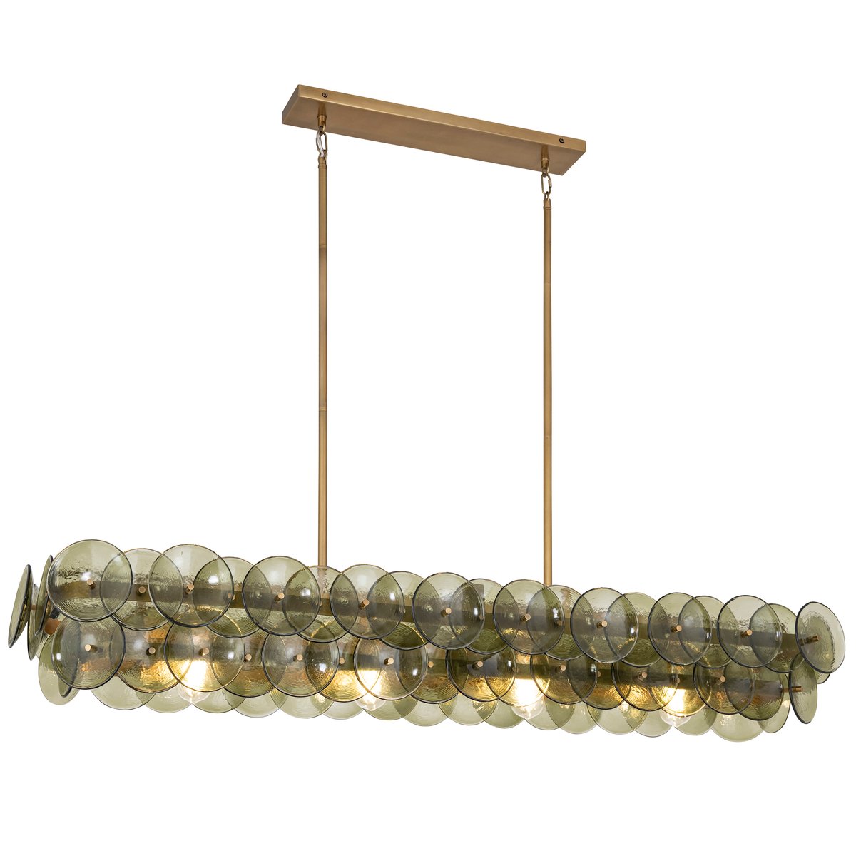 Loren Linear Chandelier - Zelno Lighting