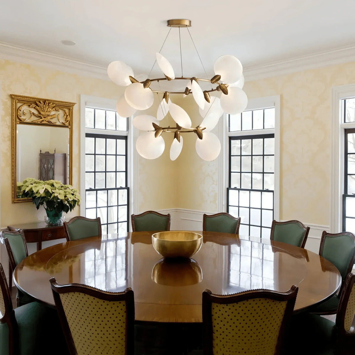 Lyla 2 - Tiered Halo Chandelier - Zelno Lighting