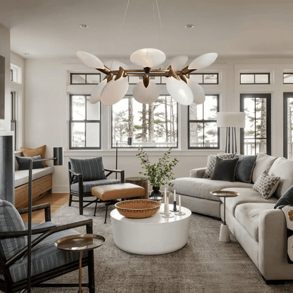 Lyla Halo Chandelier - Zelno Lighting