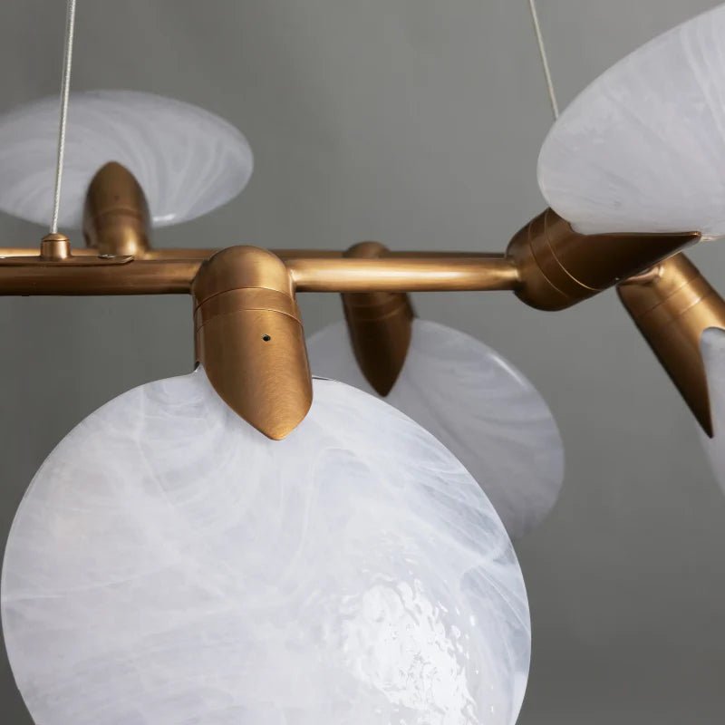 Lyla Halo Chandelier - Zelno Lighting