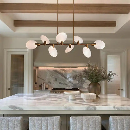 Lyla Linear Chandelier - Zelno Lighting