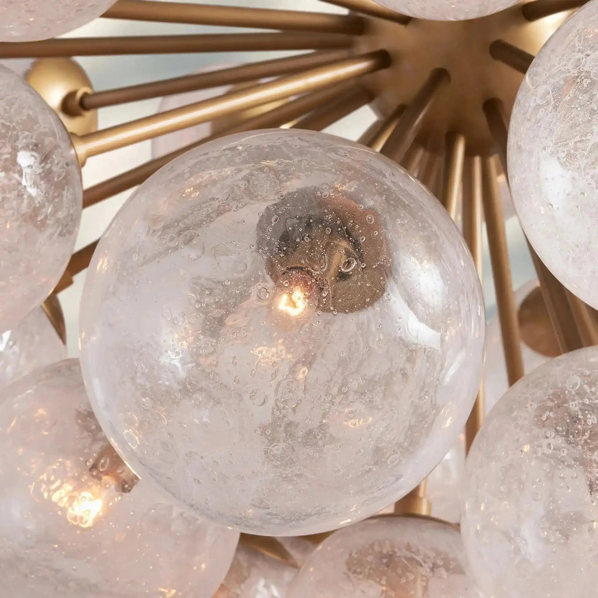 Mandoza Glass Chandelier - Zelno Lighting