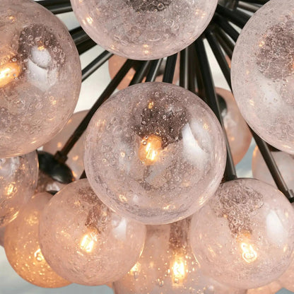 Mandoza Glass Chandelier - Zelno Lighting