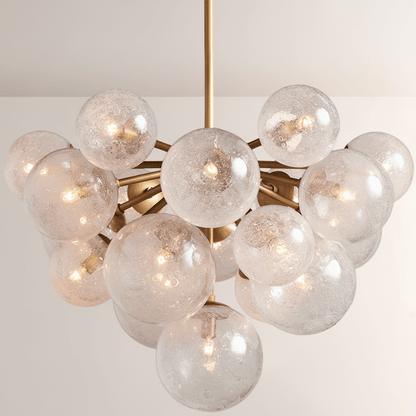 Mandoza Glass Chandelier - Zelno Lighting