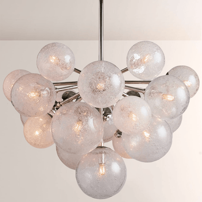 Mandoza Glass Chandelier - Zelno Lighting