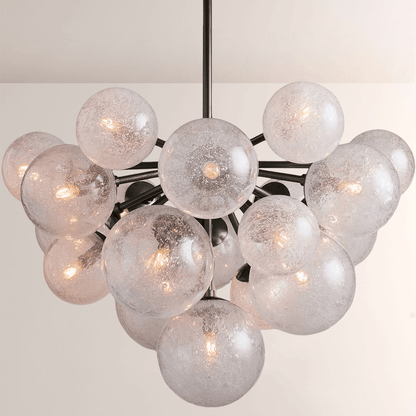 Mandoza Glass Chandelier - Zelno Lighting