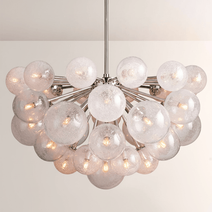 Mandoza Glass Chandelier - Zelno Lighting