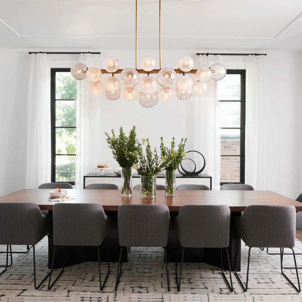 Mandoza Linear Chandelier - Zelno Lighting