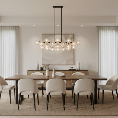 Mandoza Linear Chandelier - Zelno Lighting