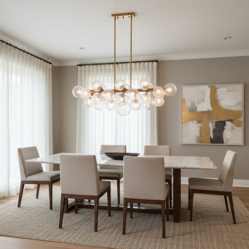 Mandoza Linear Chandelier - Zelno Lighting