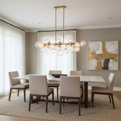Mandoza Linear Chandelier - Zelno Lighting