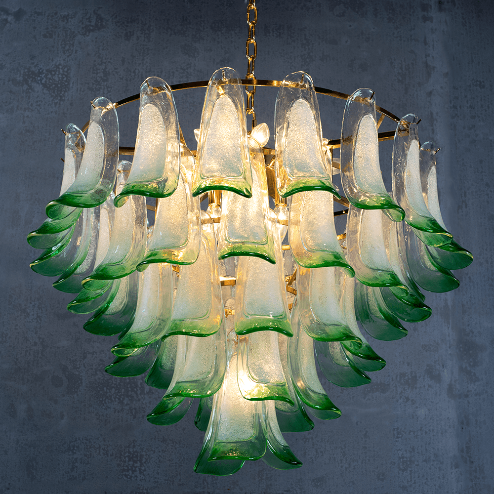 Marielle Mid Century Petal Chandelier - Zelno Lighting