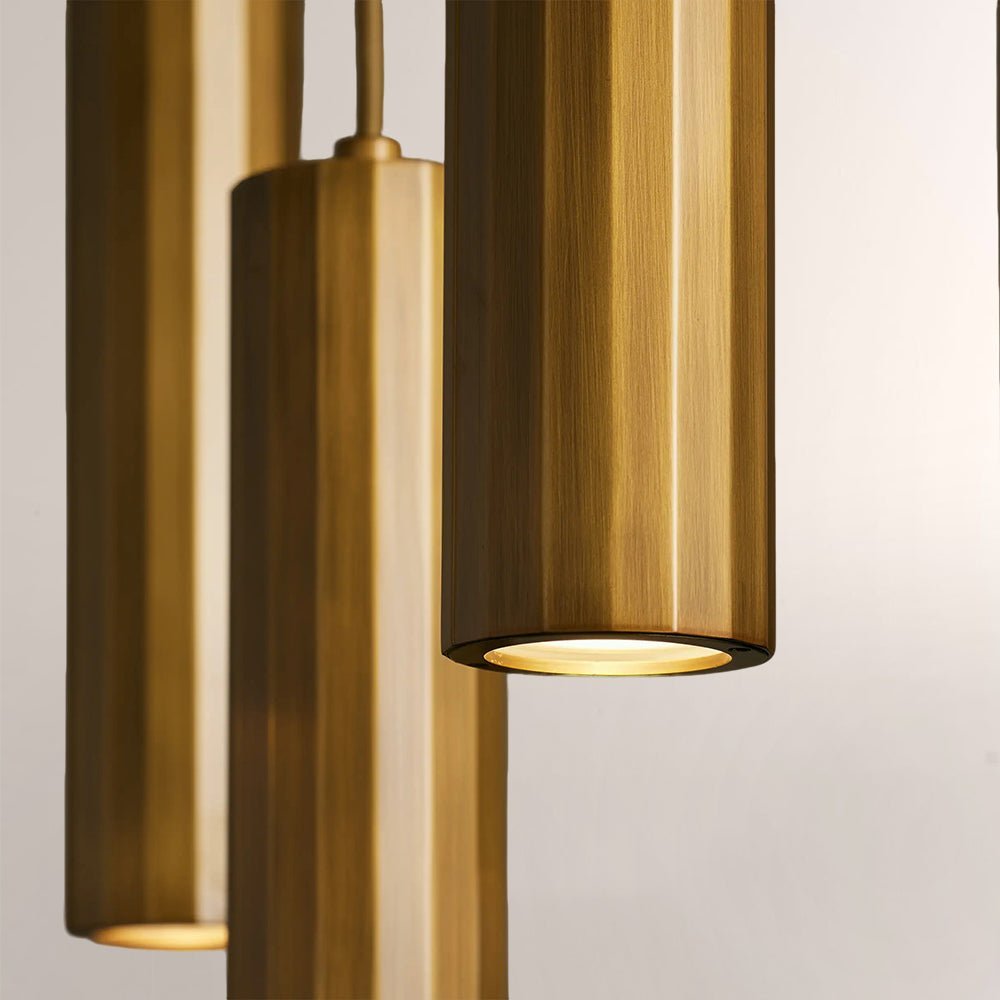 Matthie Metal Chandelier - Zelno Lighting