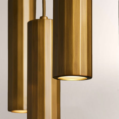 Matthie Metal Chandelier - Zelno Lighting