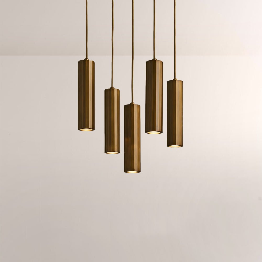 Matthie Metal Chandelier - Zelno Lighting