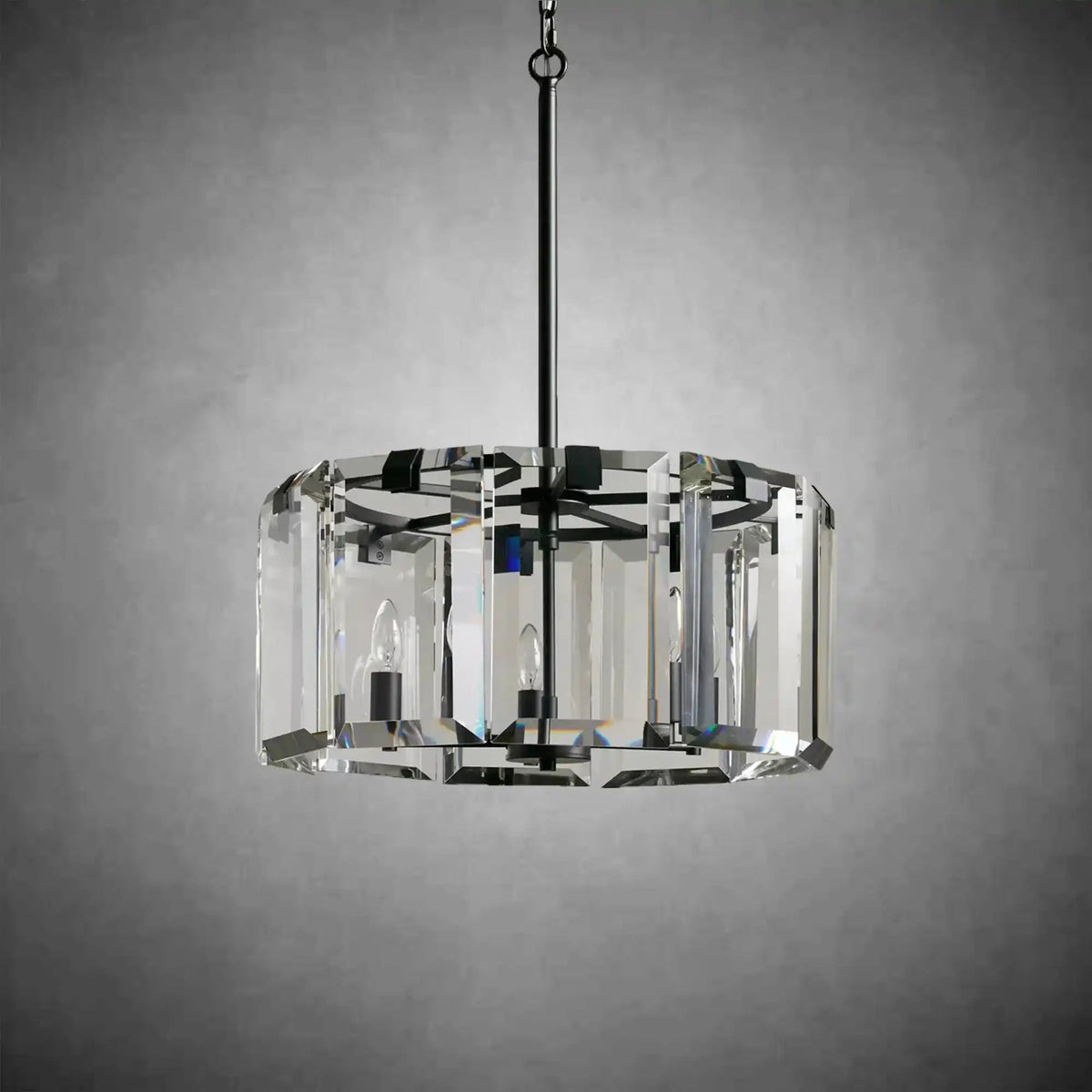 Modern Amaya Round Chandelier - Zelno Lighting
