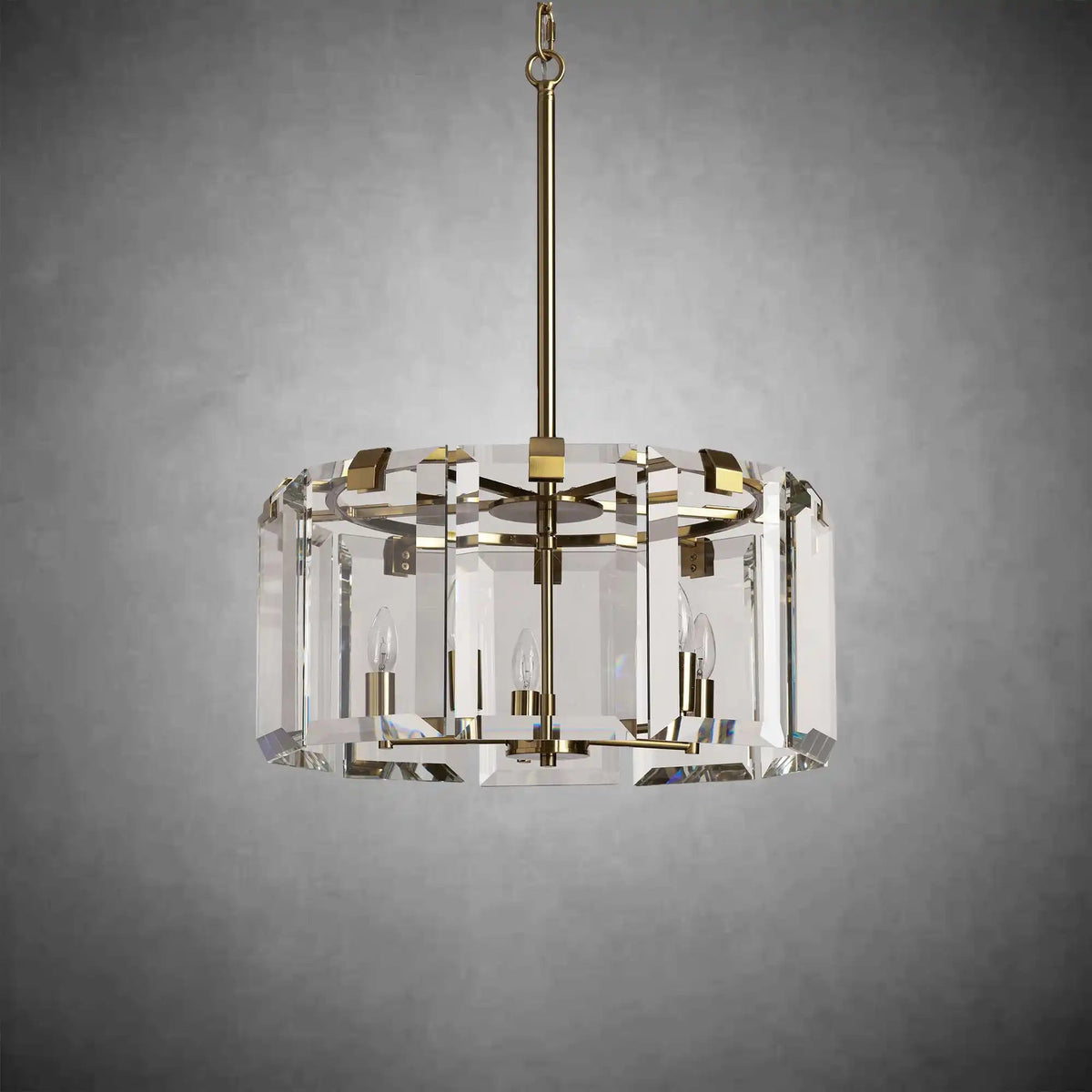 Modern Amaya Round Chandelier - Zelno Lighting