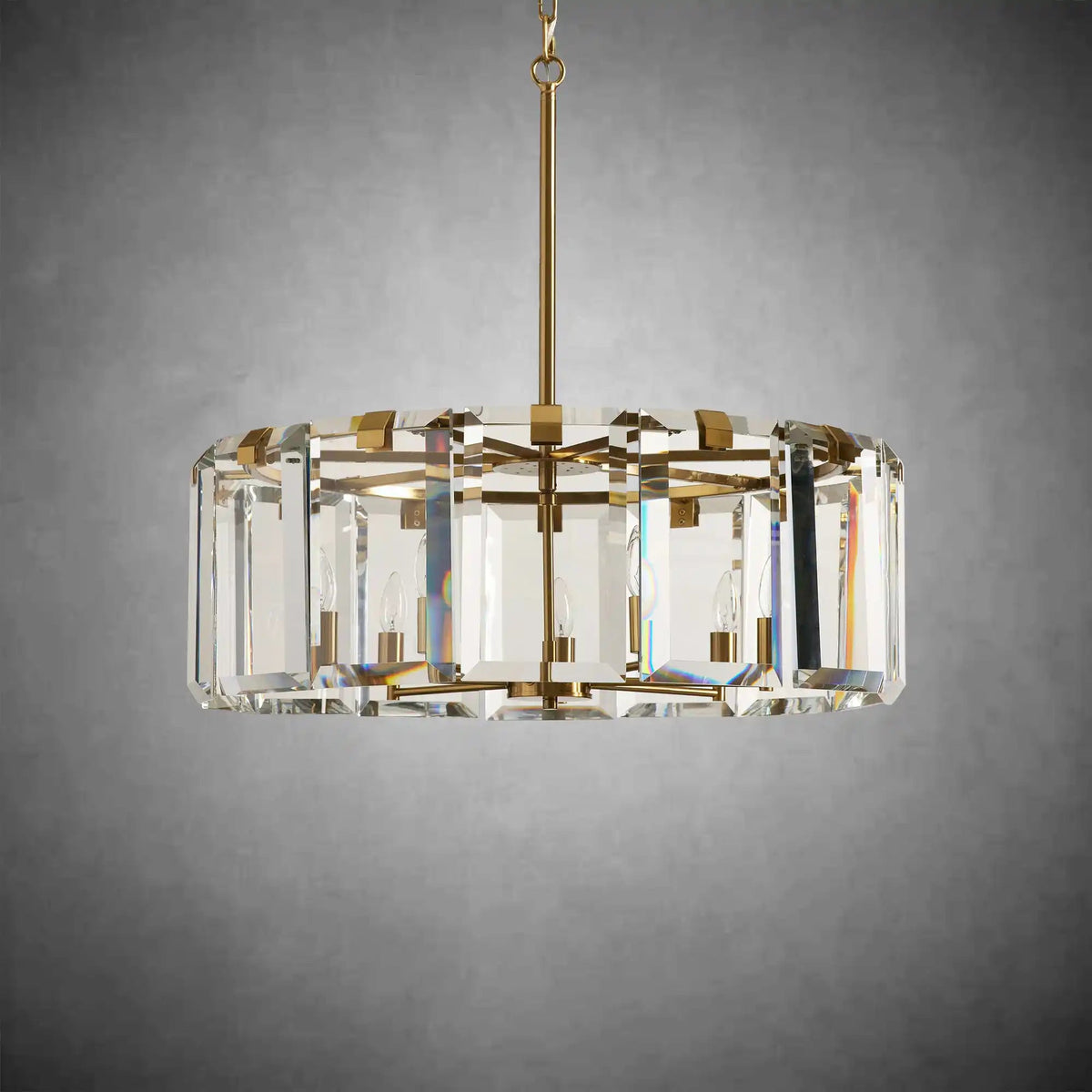Modern Amaya Round Chandelier - Zelno Lighting