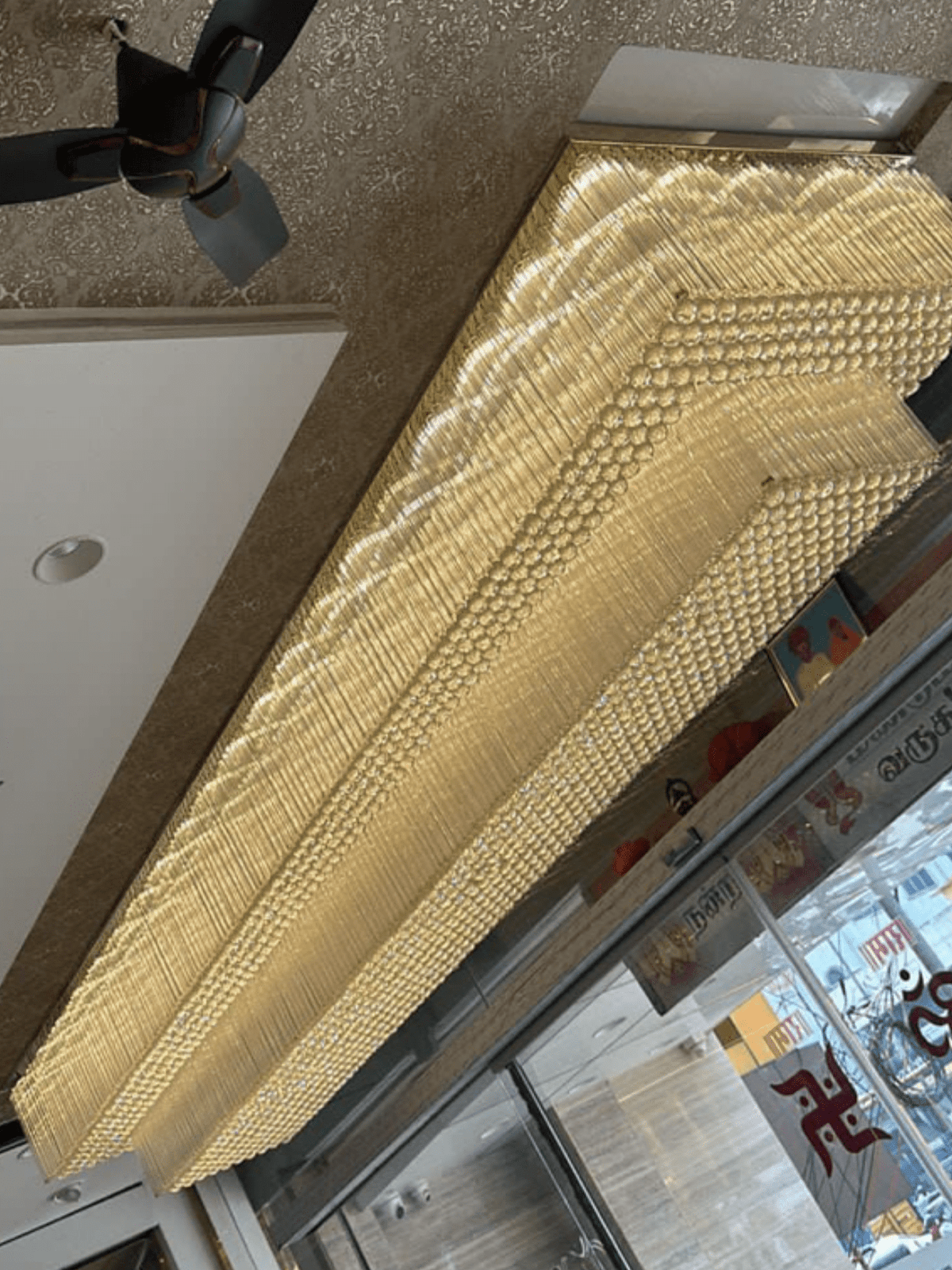 Modern Extra 2/3 Tiered Flush Mount Crystal Chandelier for Large Area - Zelno Lighting