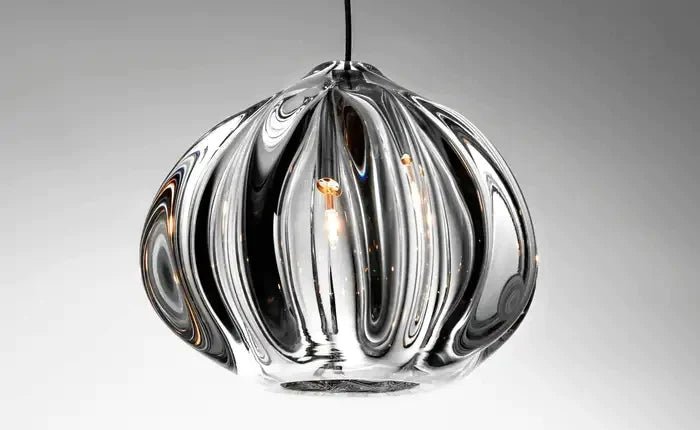 Modern Nordic Style Hand Blown Glass Pendant Crystal Chandelier For Dining Room/Living Room/Stairwell - Zelno Lighting