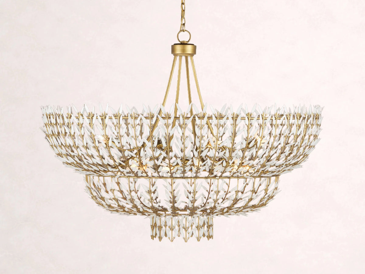 Morrigan Round Chandelier 34'' 56''D - Zelno Lighting