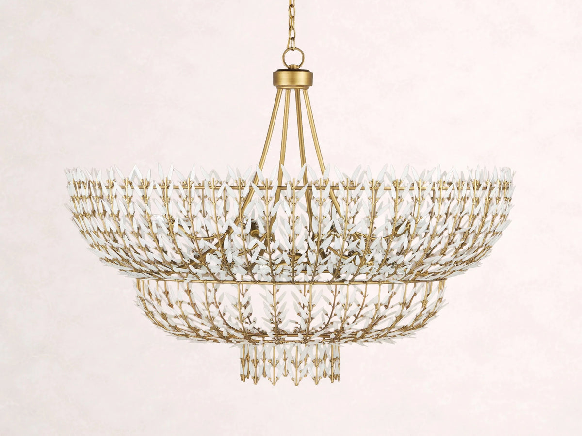 Morrigan Round Chandelier 34'' 56''D - Zelno Lighting