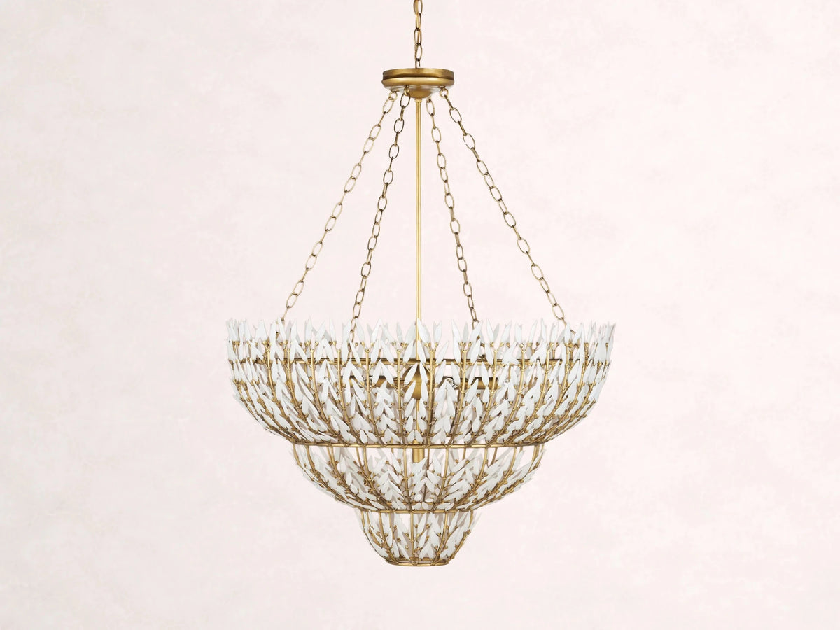 Morrigan Round Chandelier 34'' 56''D - Zelno Lighting