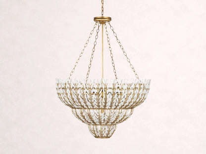 Morrigan Round Chandelier 34'' 56''D - Zelno Lighting