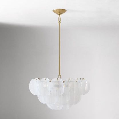 Murana Chandelier (22") White - Zelno Lighting
