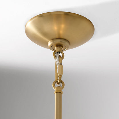 Murana Chandelier (22") White - Zelno Lighting
