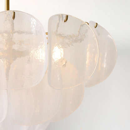 Murana Chandelier (22") White - Zelno Lighting
