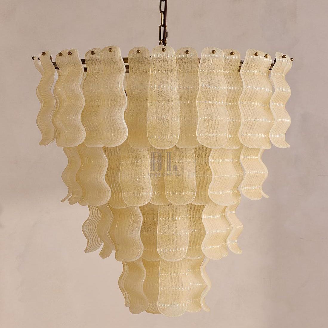 Murana Glass Chandelier - Zelno Lighting