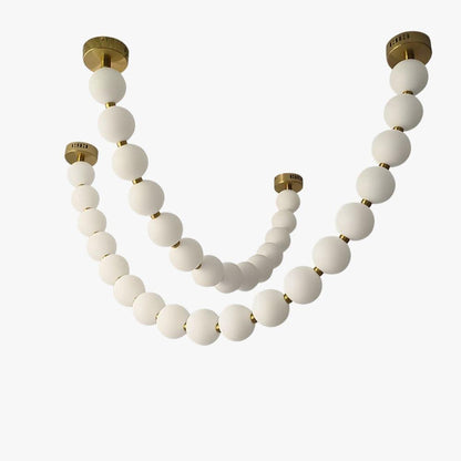 Perlina Necklace Combination Chandelier - Zelno Lighting