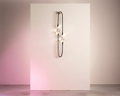 Pezzo 12 Wall Sconce with crystals - Zelno Lighting