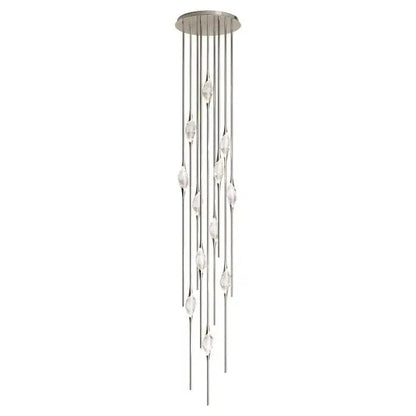 Pezzo Crystal Chandelier 21"H - Zelno Lighting