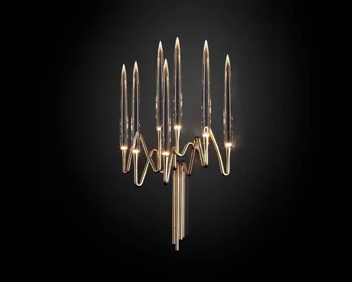 Pezzo Crystal Wall Sconce W15'' 10'' - Zelno Lighting