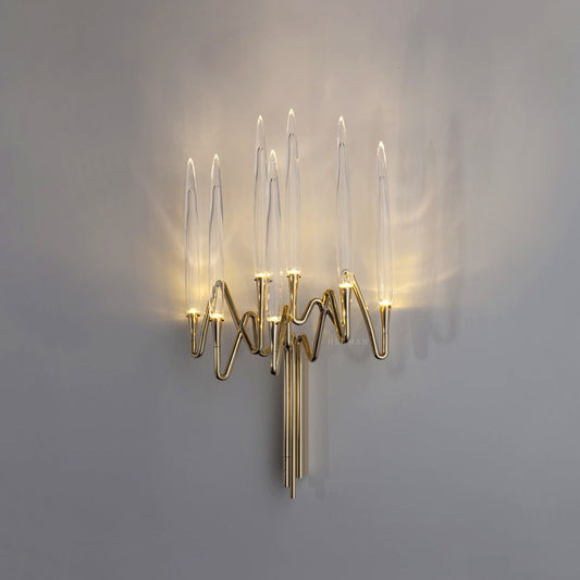 Pezzo Crystal Wall Sconce W15'' 10'' - Zelno Lighting