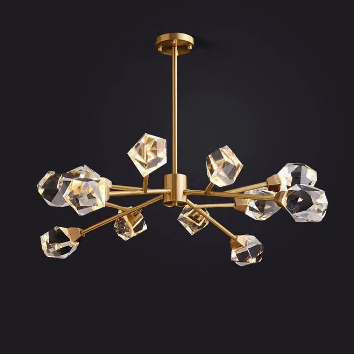 Prism Crystal Modern Chandelier - Zelno Lighting