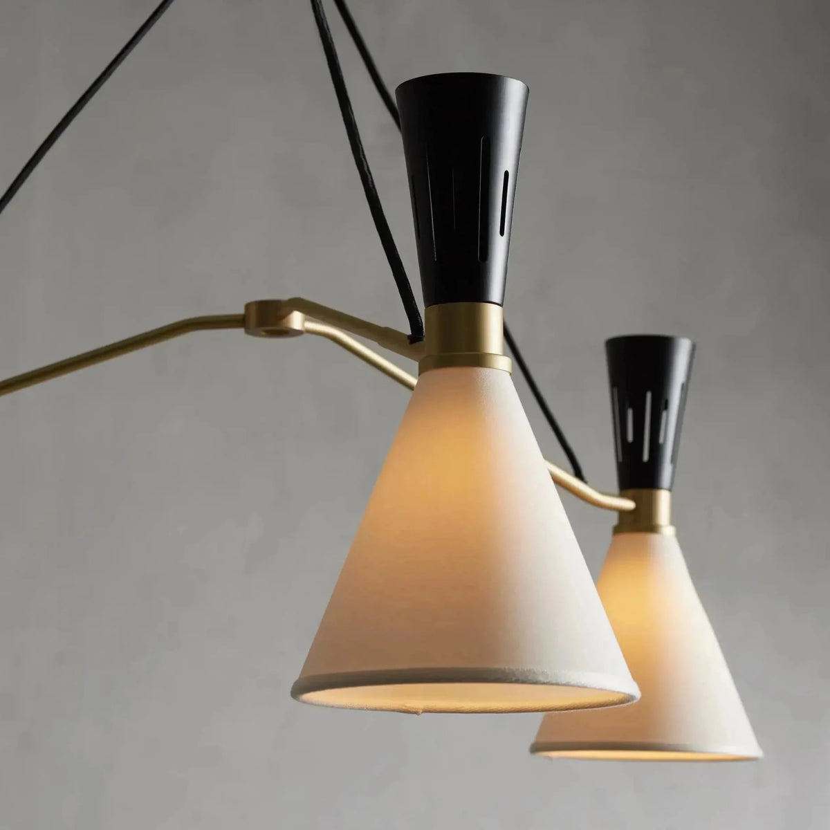 Ramsey 3 - Light Round Chandelier - Zelno Lighting
