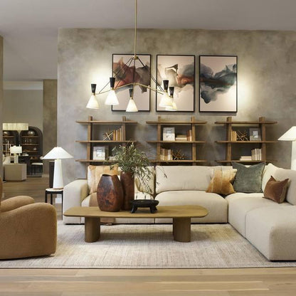 Ramsey 5 - Light Round Chandelier - Zelno Lighting