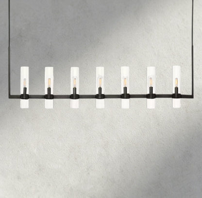 Ravay Linear Chandelier 59", 73" - Zelno Lighting
