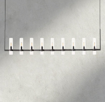 Ravay Linear Chandelier 59", 73" - Zelno Lighting