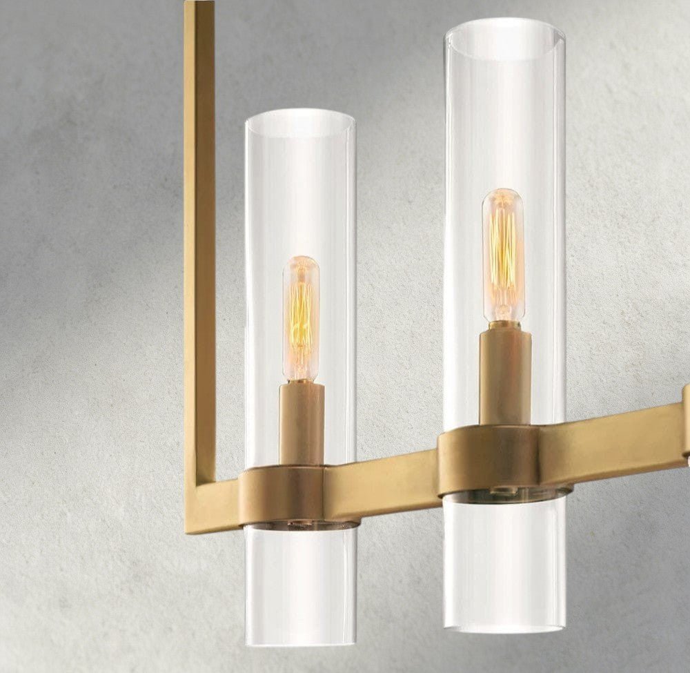Ravay Linear Chandelier 59", 73" - Zelno Lighting