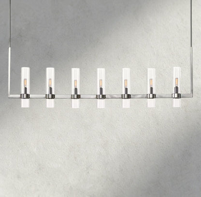 Ravay Linear Chandelier 59", 73" - Zelno Lighting