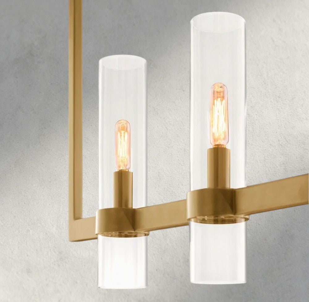 Ravay Linear Chandelier 59", 73" - Zelno Lighting