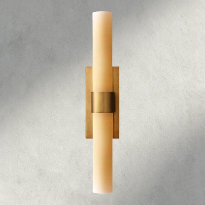 Ravay Milk Glass Linear Sconce - Zelno Lighting