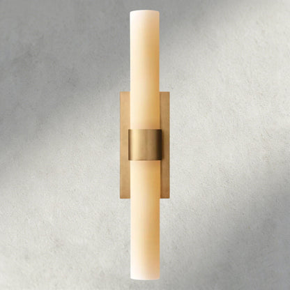 Ravay Milk Glass Linear Sconce - Zelno Lighting