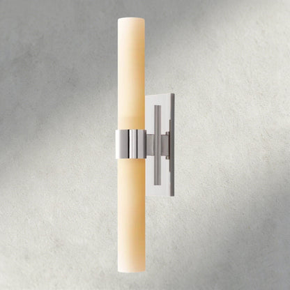 Ravay Milk Glass Linear Sconce - Zelno Lighting